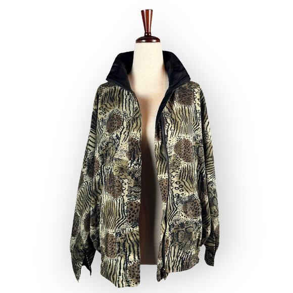 Vintage Women’s Animal Print Jacket Small - Picture 4 of 9